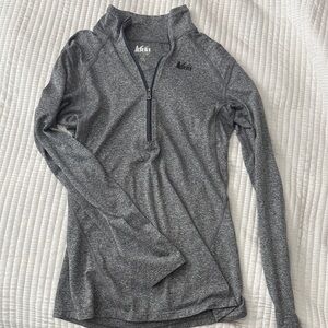 REI Women's Heathered Gray Long Sleeve Tee
